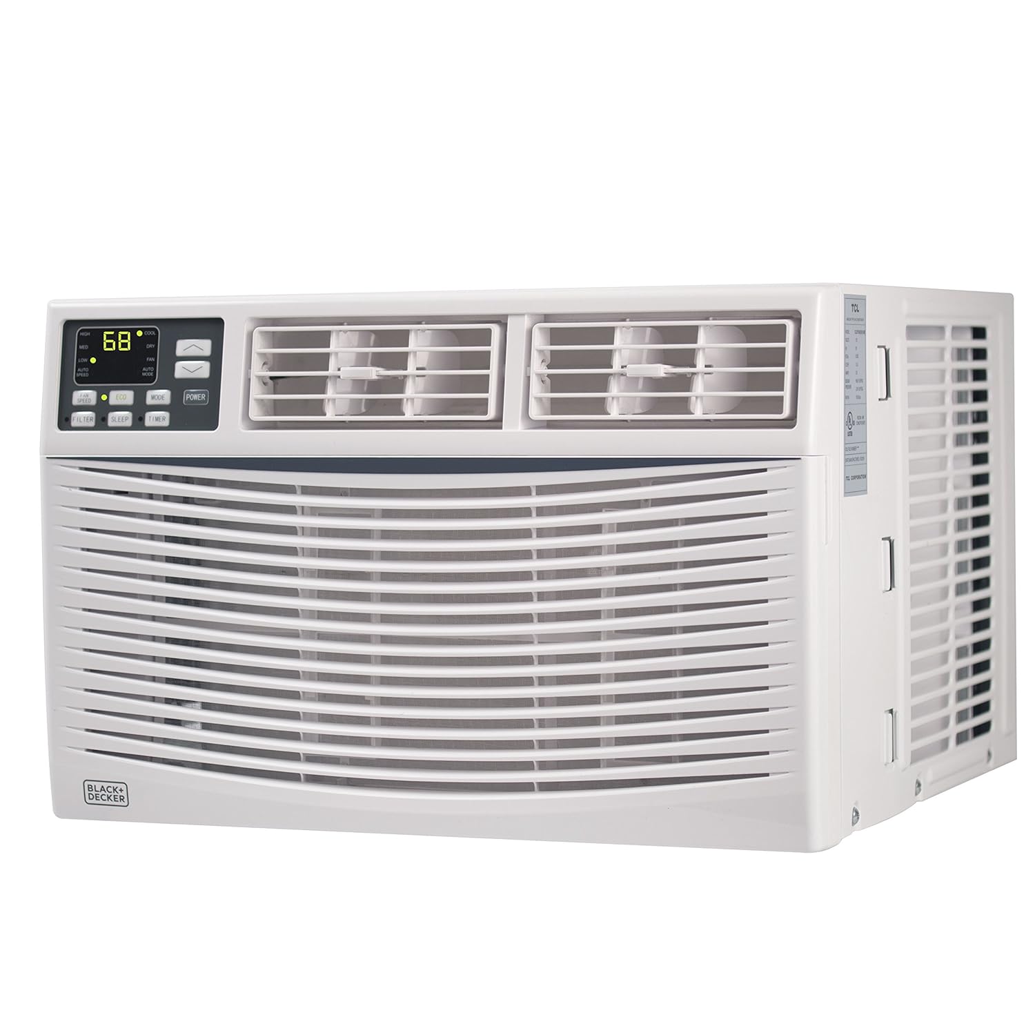 BLACK+DECKER BWAC06WT Window Air Conditioner, 6,000 BTU