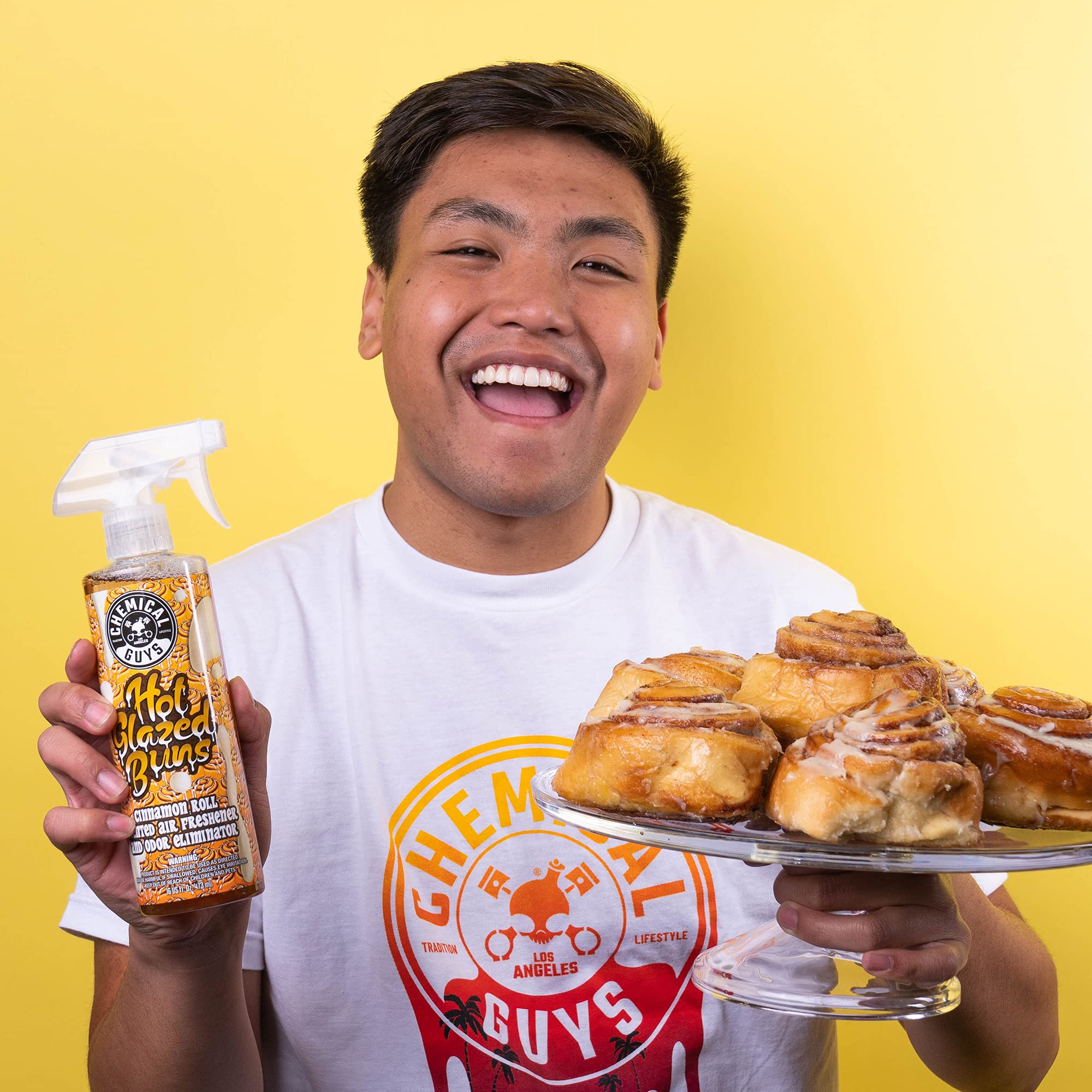 Mua AIR25116 Hot Buns Cinnamon Roll Scented Air Freshener & Odor