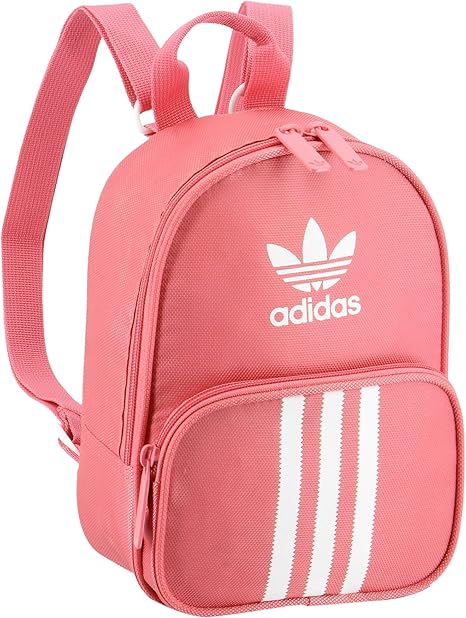 Amazon.com: adidas Originals Women's Santiago Mini Backpack, Hazy Rose, One Size