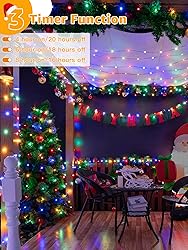 BrightChristmas Christmas Lights 1200 LED 394