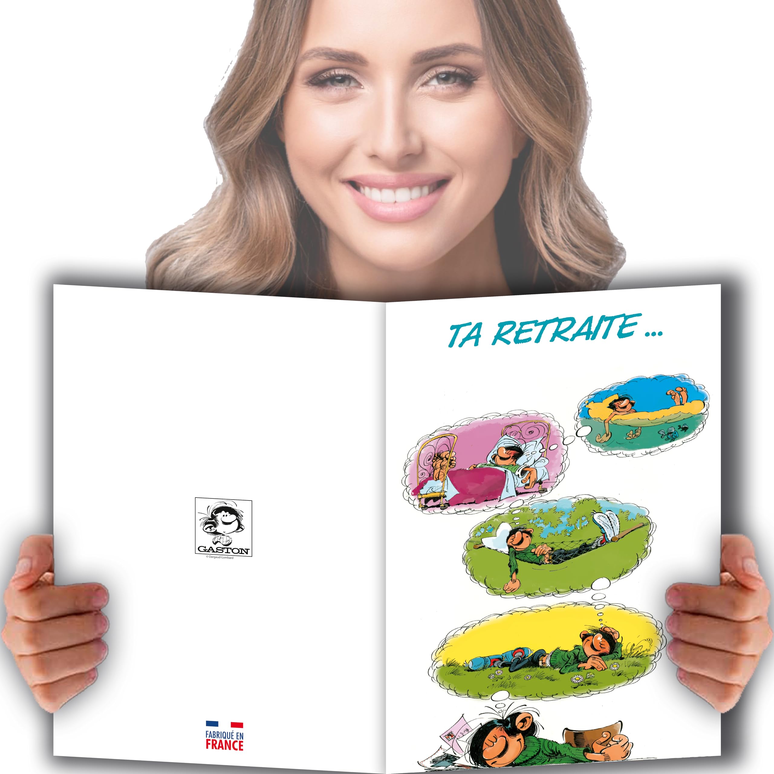 Afie GLMX-2035 Maxi Large Retirement Card with Envelope A4