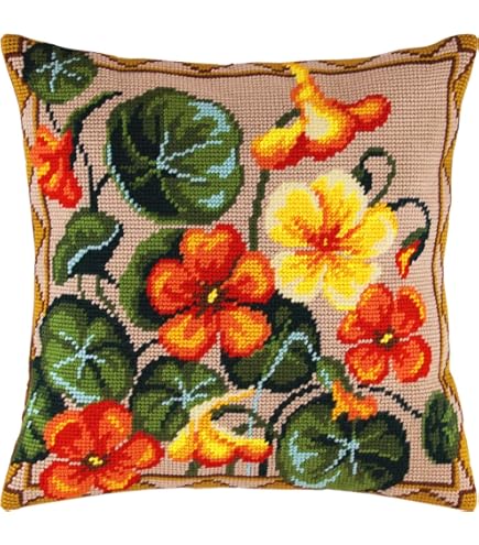 Brvsk Pigeons. Kit De Broderie. Coussin 16 × 16 Pouces. Toile De