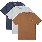 Coleman Mens Workwear Performance Short Sleeve Cotton T-Shirts Multi Color 3-Pack