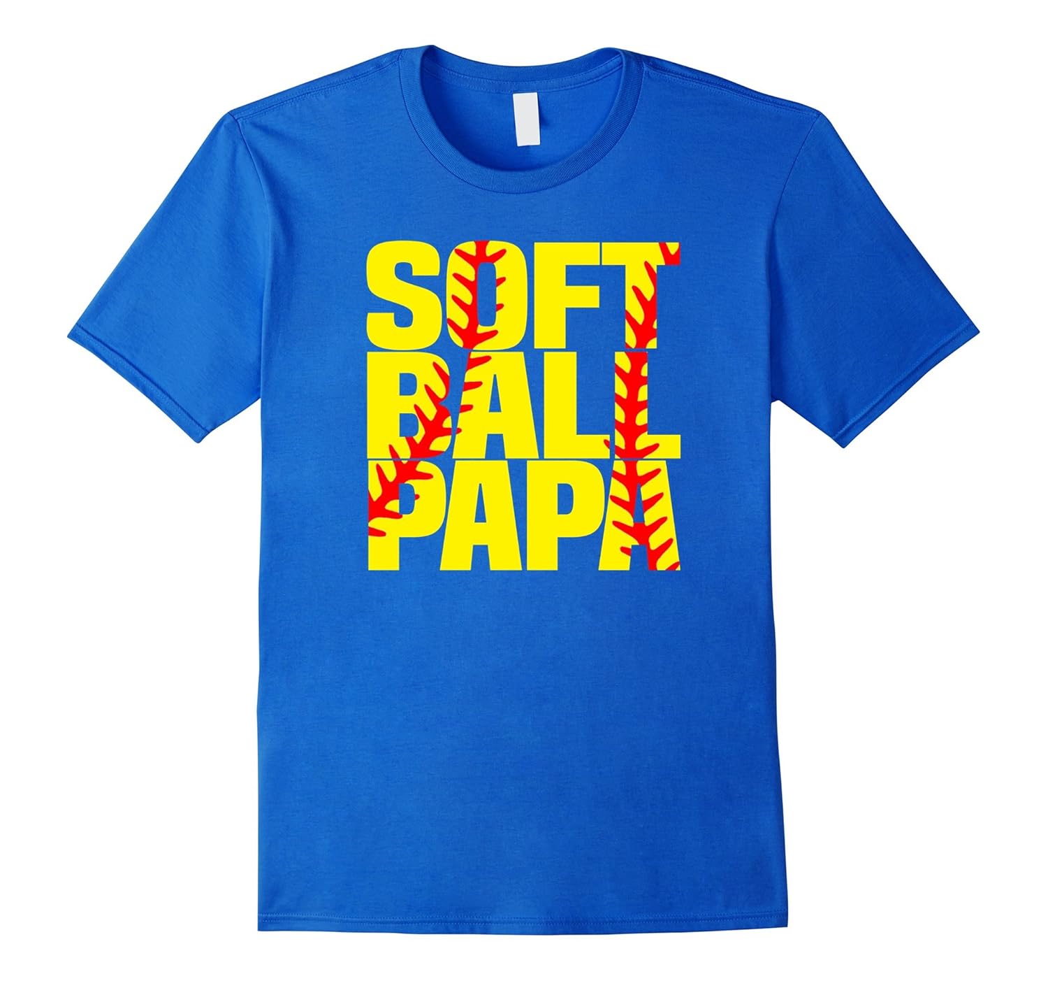 Softball PAPA Tshirt Proud Grandpa Grandparents-anz