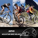 SIFVO Bike Helmet MTB Road Cycling Helmet with Visor M/L Men Women view 7