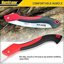 HURRICANE Folding Hand Saw, 10 Inch Pruning
