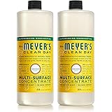 Mrs. Meyer's Multi-Surface Cleaner Concentrate, Use to Clean Floors, Tile, Counters, Honeysuckle, 32 fl. oz - Pack of 2