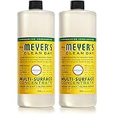 MRS. MEYER'S CLEAN DAY Multi-Surface Cleaner Concentrate, Use to Clean Floors, Tile, Counters, Honeysuckle, 32 Fl. Oz - Pack 