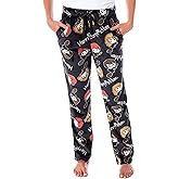 Harry Potter Juniors' Allover Chibi Characters Minky Plush Fleece Lounge Sleep Pajama Pants