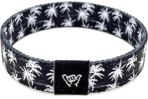 Hang Loose Bands - Southwestern Bracelet for Men, Women & Teens - Comfy Tribal Print and Boho - Western Style Reversible Wristband