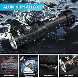 WINDFIRE Dive Light Scuba Diving Flashlight, Super