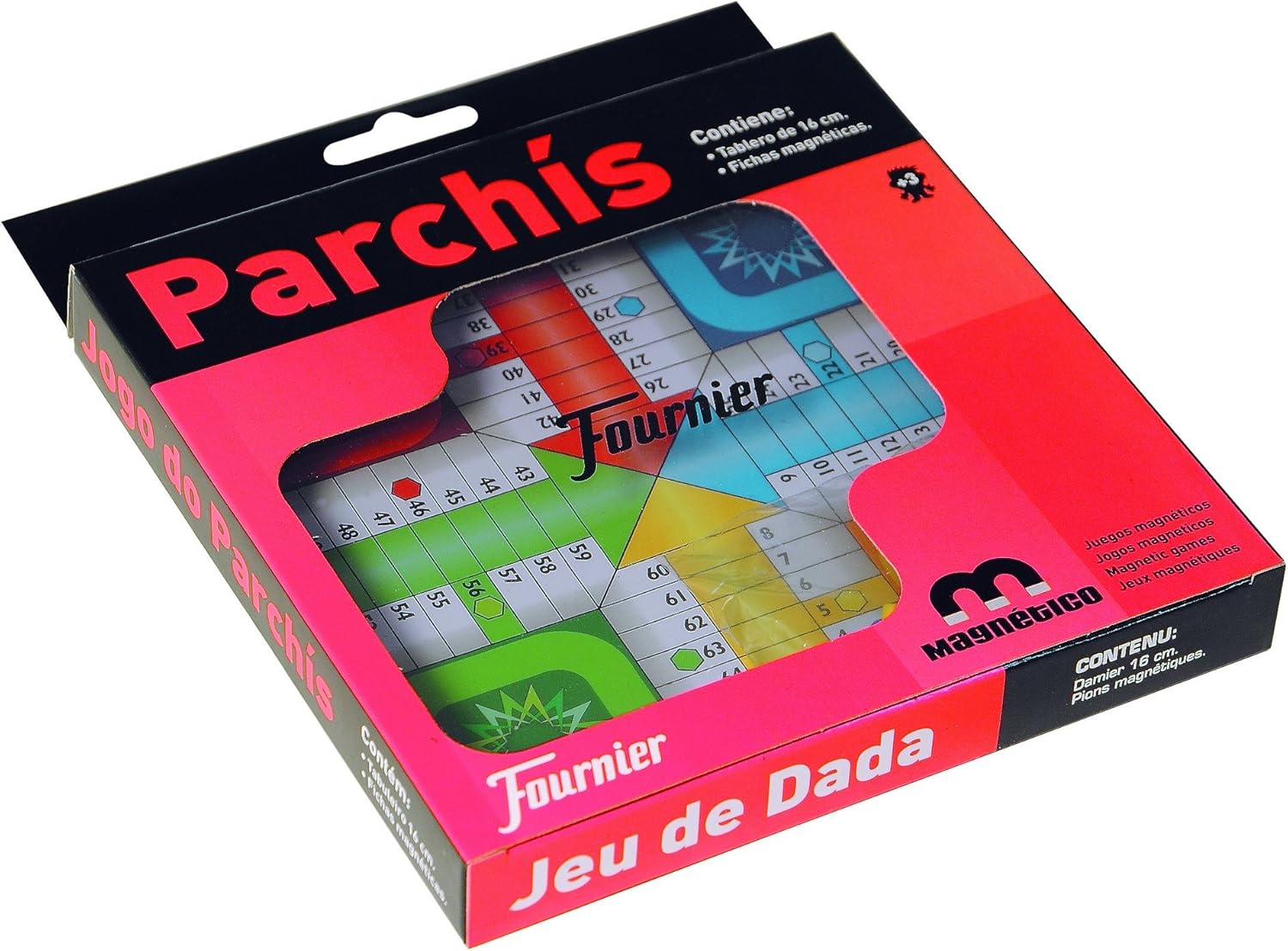 #Juegodemesa Parchís magnético Fournier por 5,10€ ¡¡30% de descuento!!