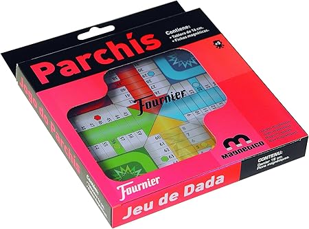 Fournier Parchis Parcheesi Magnetica Spanish Game Magnetic Rules Spanish English