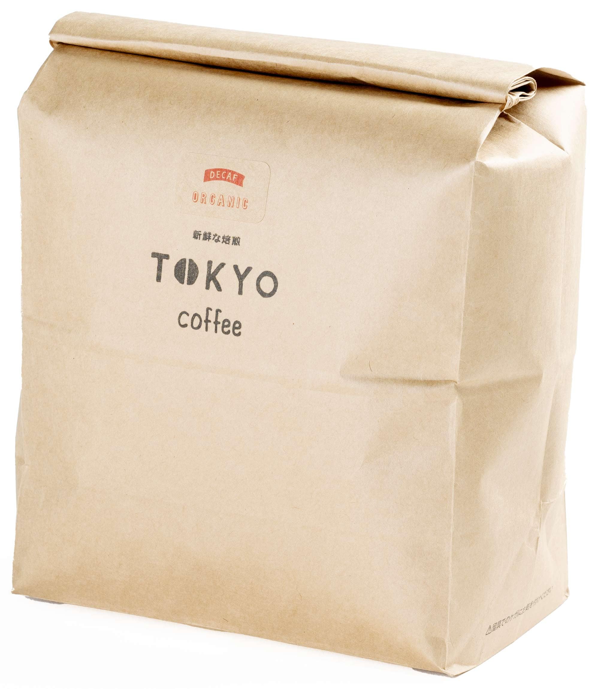 TOKYO COFFEE 東京コーヒー【デカフェ エチオピア モカ】カフェインレス コーヒー豆 ノンカフェイン (豆のまま 1kg) の商品画像