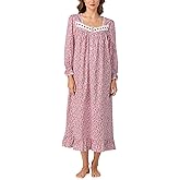 Eileen West womens Cotton Lawn 50" Ballet Long Sleeve Nightgown