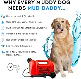 Mud Daddy 8 Litre Portable Pet Washing Device Red Mud Remover Grooming view 5