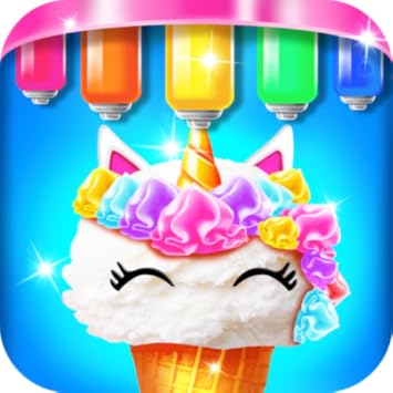 Amazon Com Mermaid Glitter Cupcake Chef Ice Cream Cone Game