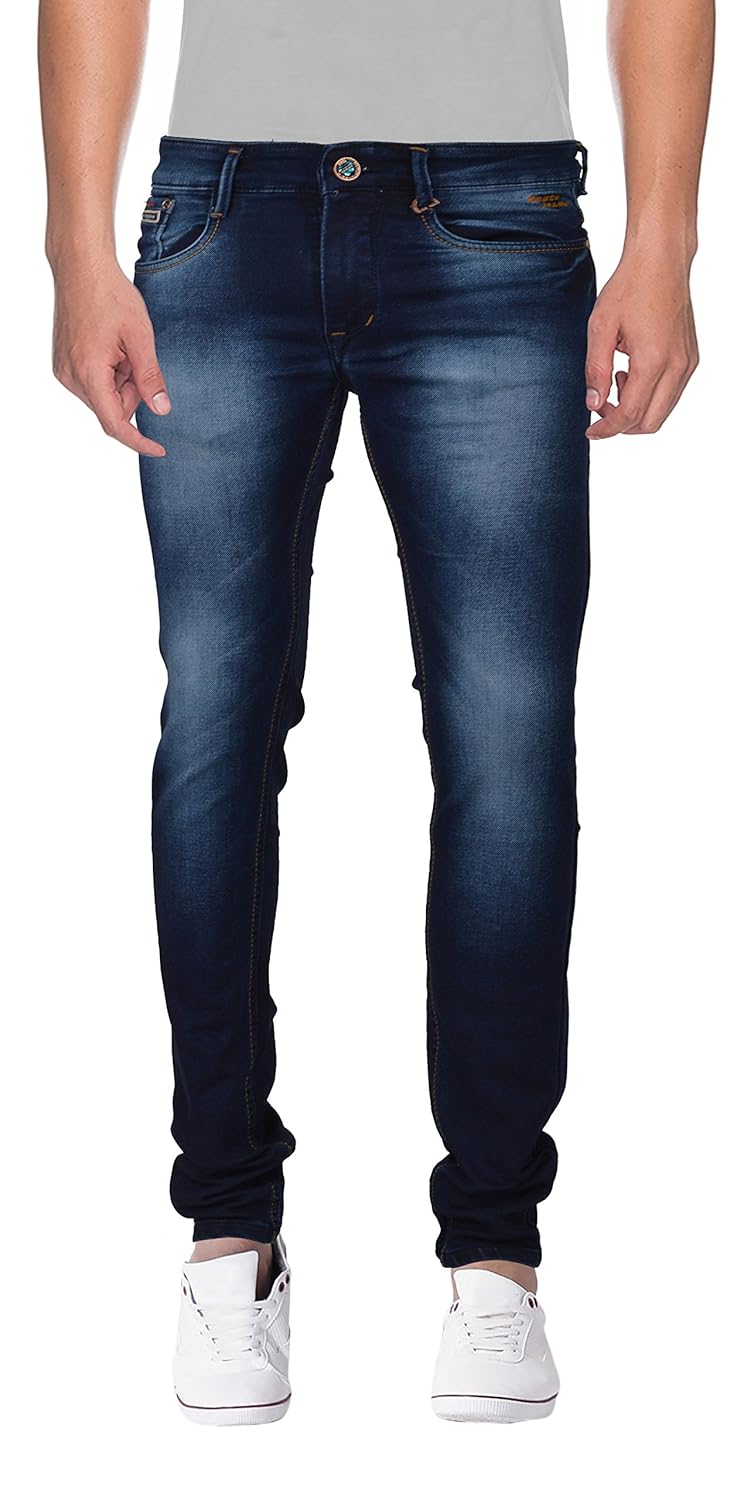 Buy Besto Men's Slim Jeans (SRGE00436, Blue, 36) at Amazon.in