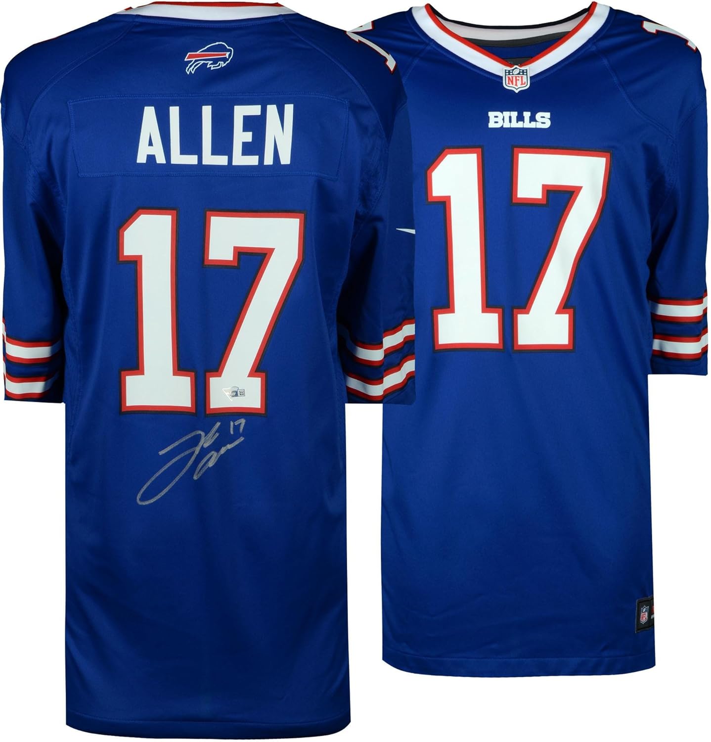 Josh Allen Buffalo Bills Autographed Blue Nike Game Jersey Fanatics