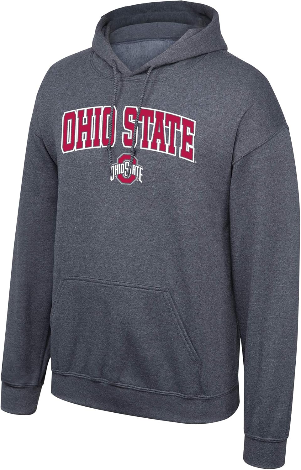 Elite Fan Shop Fan Favorite Dark Heather Arch Hoodie Sweatshirt : Clothing