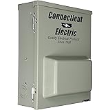 Connecticut Electric CESMPSC75GRHR 80-Amps/120240-Volt Circuit Protected RV Power Outlet