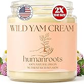 Wild Yam Cream - Menopause and PMS Support for Women, 4 oz (Unscented/Herb-Infused), Organic Wild Yam Cream for Balance - Made with Chaste Tree Berry and Red Clover