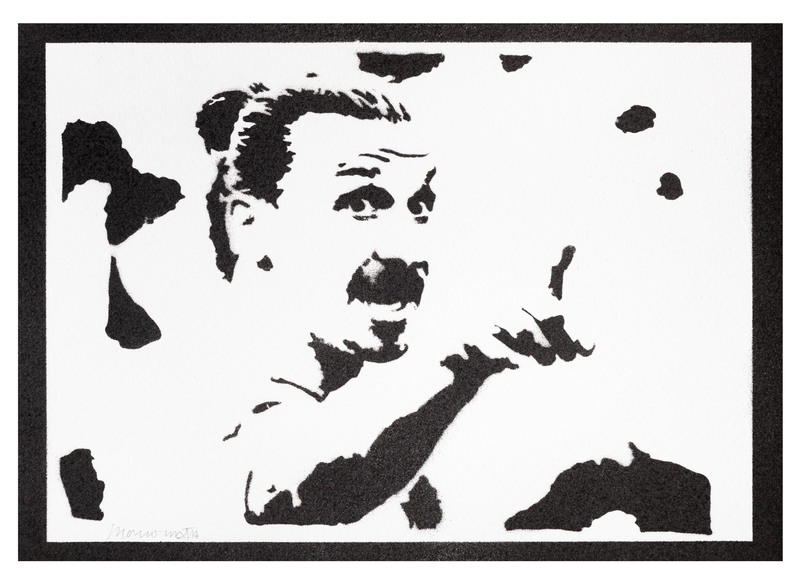 moreno-mata Real Handmade Graffiti Zlatan Ibra... Sports Poster Room Decor Home Wall Art Decoration Bedroom Gifts for Men and Women