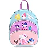Fast Forward Sanrio Hello Kitty Backpack for Women, Men, Unisex | Cute PU Leather 10" Mini Backpack Purse