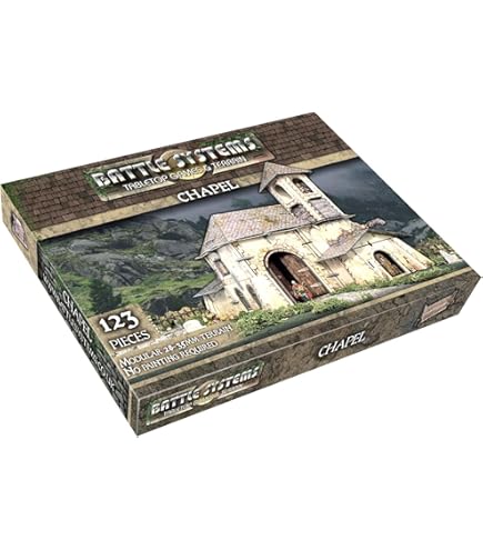 Amazon.com: Fantasy Battle Systems Figure Wargames Terrain Village