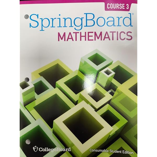 Springboard Mathematics Algebra 2