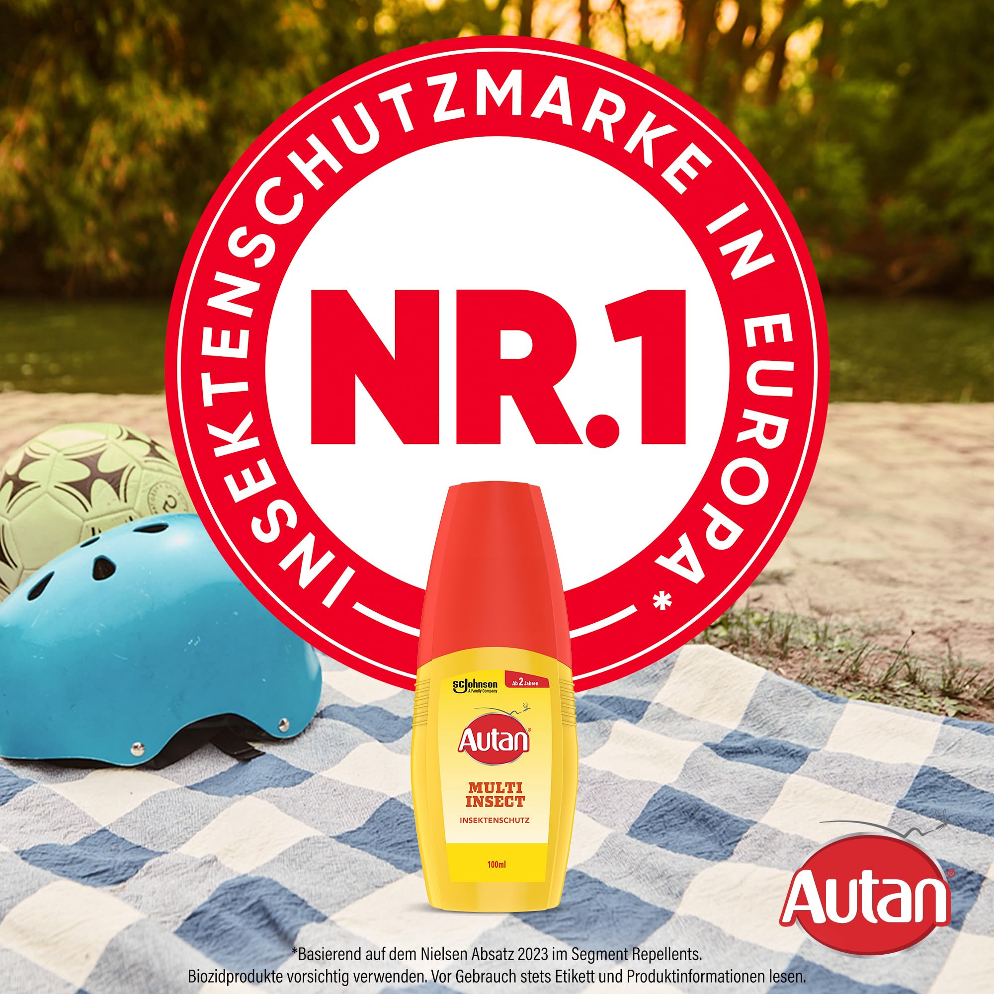 Autan Multi Insect Pumpspray, Multi-Insektenschutz vor Mücken, Stechfliegen und Zecken, Travel Essentials, 1er Pack (1 x 100 ml) 8