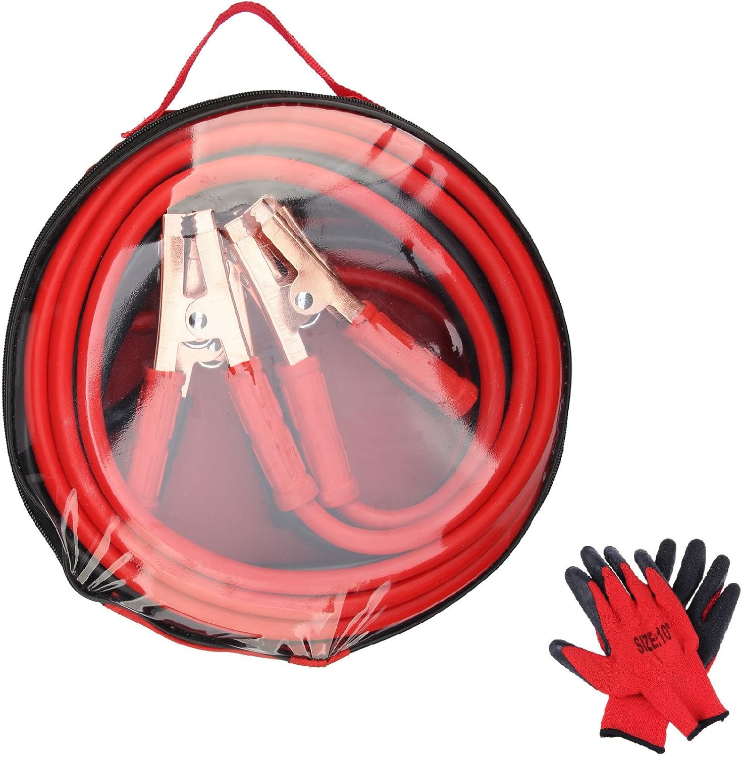 Xpork Booster Cables Heavy Duty Battery Jump Start Leads Cable Long Jumpleads for Car Van 800amp