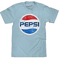 Amazon.com: Tee Luv Men's Drink Wild Cherry Pepsi 70s Soda Logo