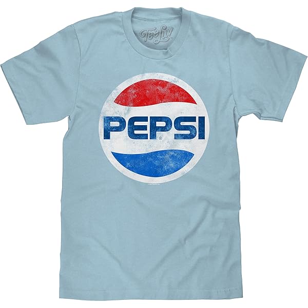Amazon.com: Tee Luv Men's Pepsi Tokyo Japan T-Shirt - Retro Pepsi