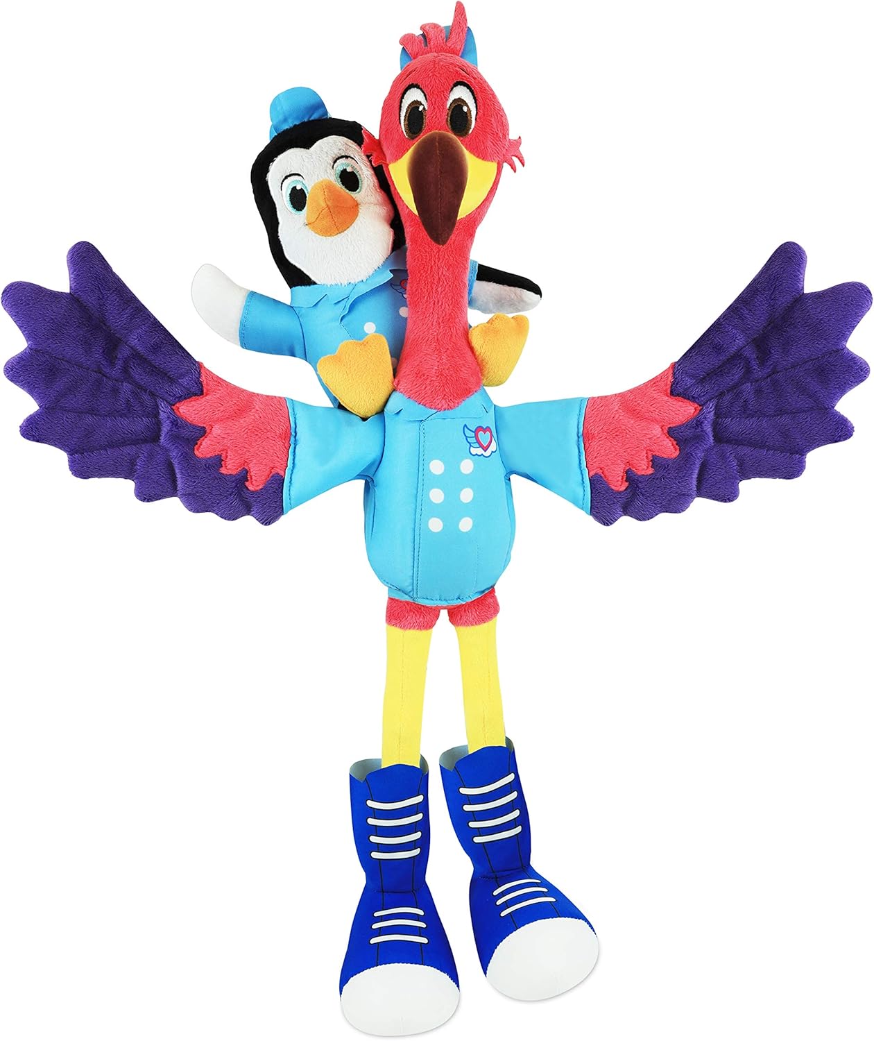 Disney Jr T.O.T.S. Junior T.O.T.S. Pip & Freddy 20-Inch Plush,  Exclusive, Multi-Color: Toys & Games