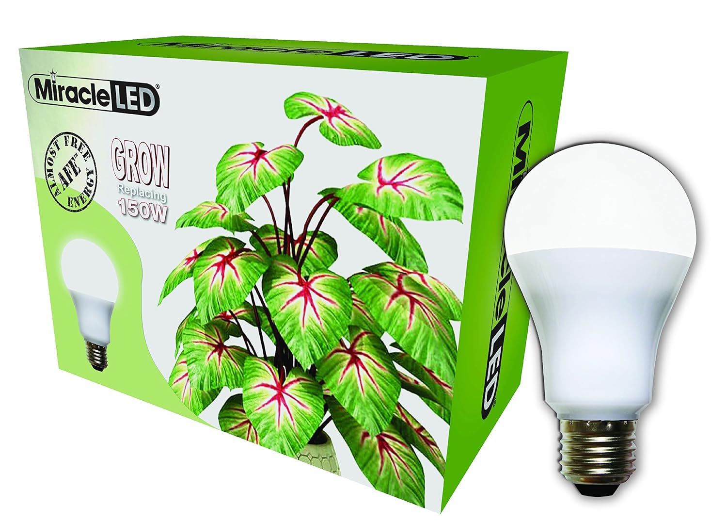 Daylight White Full Spectrum LED Indoor Plant Growing Light Bulb For