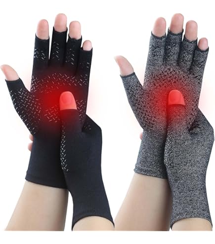 Gants De Compression Pour Arthrite Et Arthrose - Unisex Taille Unique - Neuf En Nylon