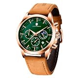 BENYAR Watch for Men Chronograph Waterproof Men's Wrist Watches Business Work Casual Watch Elegant Gifts for Men
