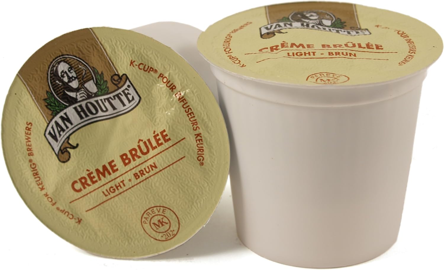 Van Houtte Crème Brulee Light Roast Coffee Keurig K-Cups, 108 Count