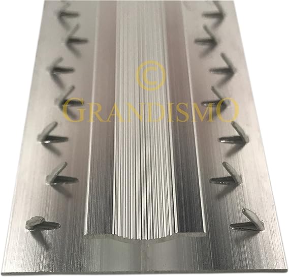 Grandismo® Dual Carpet to Carpet Strip Gripper / Trim Metal Doorbar