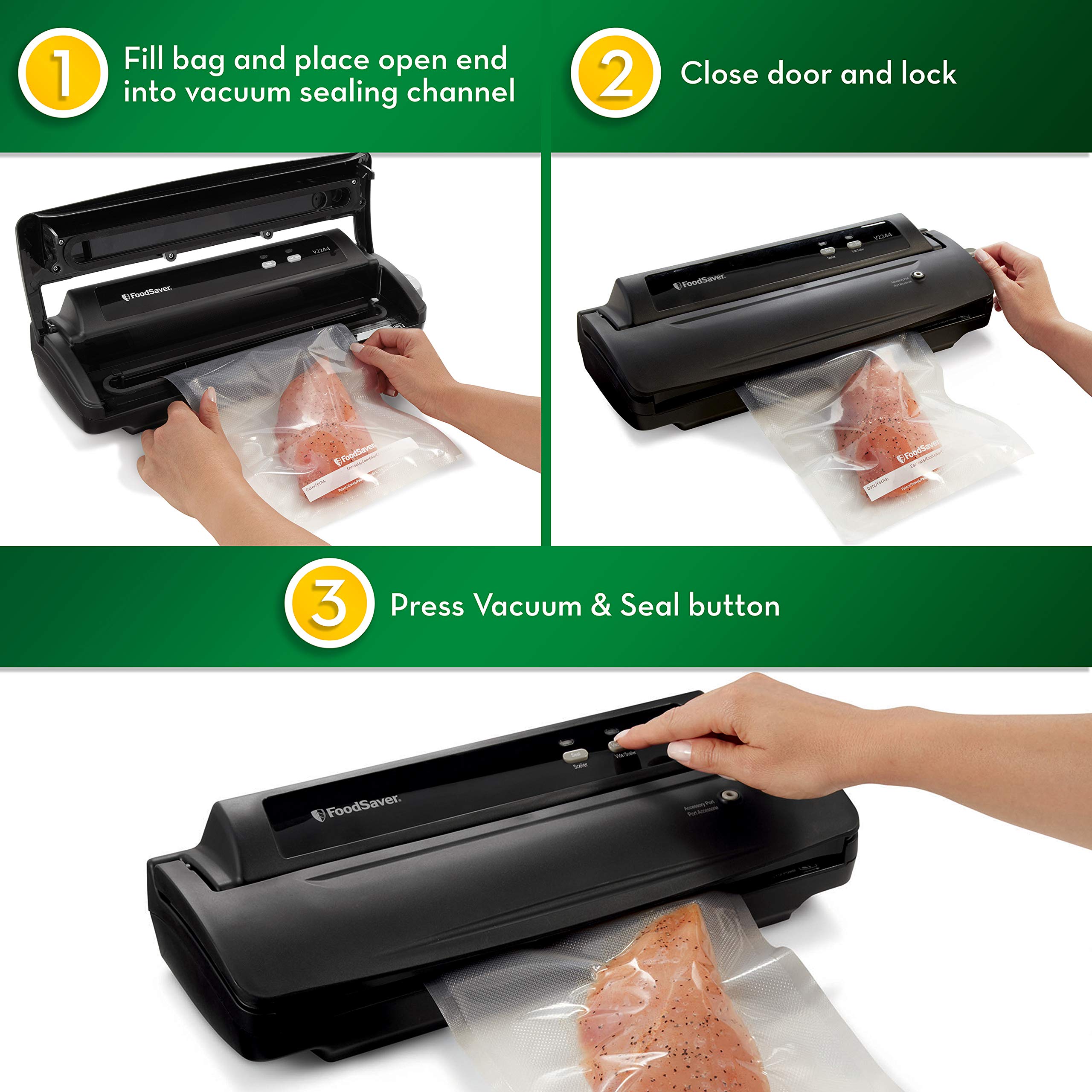 FoodSaver V2244 Vacuum Sealing System for Food Preservation eBay