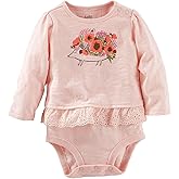 OSHKOSH B'GOSH baby-girls Single Bodysuit 11523010