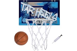 Franklin Sports NCAA Over The Door Basketball Hoop - Kids Indoor Basketball Hoop with Mini Basketball - NCAA Fan Shop Mini Hoop for Bedroom + Office - Over The Door Mini Hoop Set