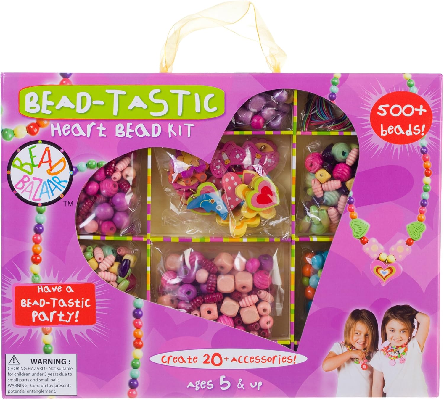 Bead Bazaar BeadTastic Heart Bead Kit Toys & Games