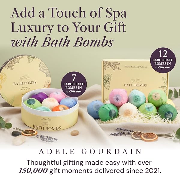 ADELEGOURDAIN SELF CARE KIT WOMAN – 4PCS CITRUS SCENT – BATH AND BODY CARE GIFT BASKET FOR WOMEN – PERSONAL CARE SPA CARE PACKAGE WITH BODY WASH, LOTION, SCRUB & BUTTER, MOTHER’S DAYS GIFTS FOR HER