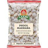 Laxmi Ful (Phool) Makhana - Puffed Lotus Seeds - 200 Grams