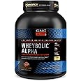 GNC AMP Wheybolic Alpha Clinically Proven Protein Powder, Increases Muscle Strength, Size & Power, Boost Testosterone Levels, 40g Protein, 6.2g Leucine, 15g EAAs, Creatine, Chocolate Fudge, 22 SVG