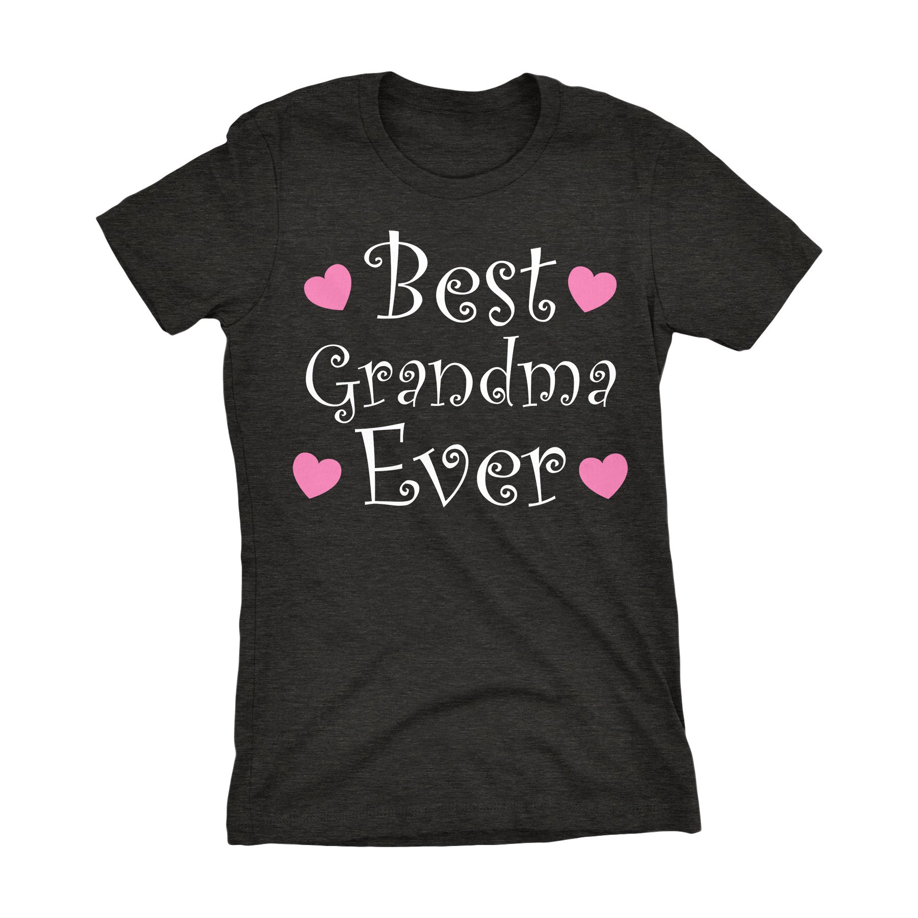 Mothers Day Grandma Gift Best Grandma Ever Hearts T Shirt