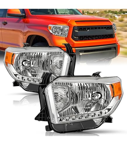 Amazon.com: For 2014-2017 Toyota Tundra Pair Head Lights Driver