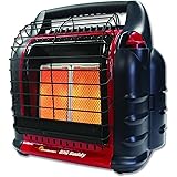 Mr. Heater Big Buddy Pro Series Propane Heater, 18000 BTU, Red